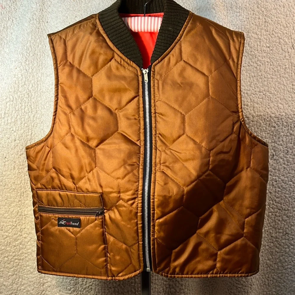 Red Head Men’s Reversible Hunting Vintage Safety Vest 🦺 - Picture 1 of 6